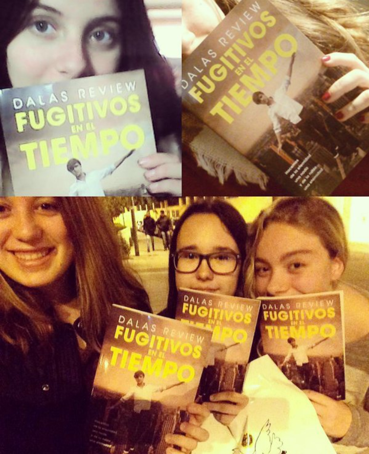 读者展示 Dalas Review（Daniel José Santomé Lemus）所著《Fugitivos en el tiempo》